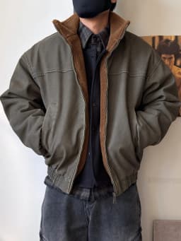 Mens Winter Heavy Duty Washed Distressed Fleece Jacket Thick Warm Windproof Stand Collar Streetwear High Quality Outdoor Coat