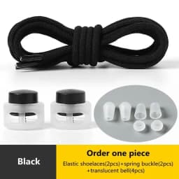 Elastic laces Sneakers Round Lock Shoelaces without ties Kids Adult Quick Shoe laces Rubber Bands lazy Shoeace for Shoes