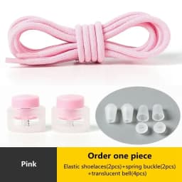 Elastic laces Sneakers Round Lock Shoelaces without ties Kids Adult Quick Shoe laces Rubber Bands lazy Shoeace for Shoes