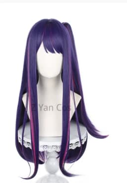 Anime OSHI NO KO Cosplay Wig for Women and Girls Synthetic Heat-Resistant Hair Ai Hoshino Wigs Party Costume