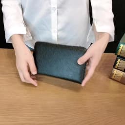 RFID Anti-Theft Cowhide Leather Wallet, Brush Head Layer, Long Passbook, Large Capacity Clutch Bag