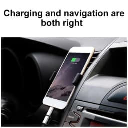 Car Phone Automobile Clamp For All Mobile Phones Dashboard Windshield Vent Hands Free Phone Holder Stand