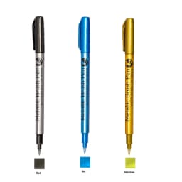 Color Metallic Markers Pen Paint Pens for Black Paper, Glass, Rock Painting, Halloween Pumpkin Scrapbook Album