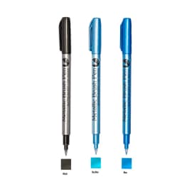 Color Metallic Markers Pen Paint Pens for Black Paper, Glass, Rock Painting, Halloween Pumpkin Scrapbook Album
