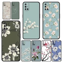 Phone Case For OnePlus 11 10 9 Pro 9T 12R 10R 9R 9RT 10T 8T 8 7 6T 7T Nord 2T CE 2 5G N200 N10 N100 Soft Silicone Cover Flower