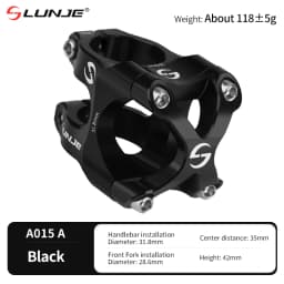 MTB Road Bike Stem CNC Mountain Bicycle Bridge 31 8 Short Road Bike Power High Strength Climbing Riser 45mm Mtb Power