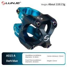 MTB Road Bike Stem CNC Mountain Bicycle Bridge 31 8 Short Road Bike Power High Strength Climbing Riser 45mm Mtb Power