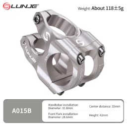 MTB Road Bike Stem CNC Mountain Bicycle Bridge 31 8 Short Road Bike Power High Strength Climbing Riser 45mm Mtb Power