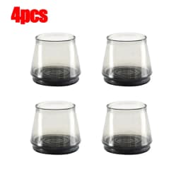 24/4pcs Chair Leg Caps Silicone Feet Protector Pads Furniture Table Covers Socks Plugs Cover Furniture Leveling Feet Home Decor