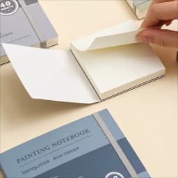 40sheets Mini Drawing Notebook Tearable Sketchbook Handbook 250G Thickened Paper Multiple Size Watercolor Graffiti Painting Book