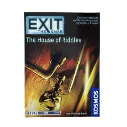 Exit Card Game The Abandoned Cabin The Haunted Roller Coaster Dead Man on The Orient Express The House of Riddles Board Deck
