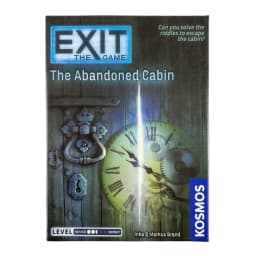 Exit Card Game The Abandoned Cabin The Haunted Roller Coaster Dead Man on The Orient Express The House of Riddles Board Deck