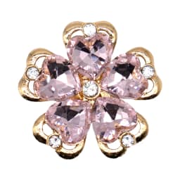 1pcs Pink Bow Butterfly Designer Metal Shoe Charms Bag Luxury Decorations Pins for Women Girls Gifts Flower Shoe Accessories