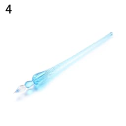 1PC Vintage Glass Dip Dipping Pen Art Painting Supplies Filling Ink Signature Calligraphy Fountain Pen
