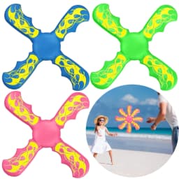 3 Bladed Boomerang Outside Toys Boomerang Funny Interactive Flying Discs Decompression Birthday Gifts for Kids