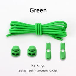 Men and Women No Tie Shoe Laces Spring Button Up Elastic Shoelaces Shoe Accessories Sneakers Classics Solid Color Shoelace