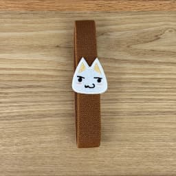 Cartoon Kitten Notebook Decoration Straps Elastic Loose-leaf Notebook Band Binding Rope Binder Strap Notebook Strap
