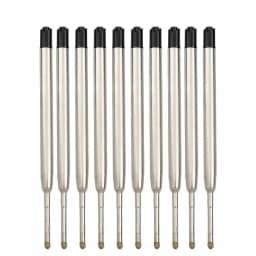 5/10/20Pcs Ballpoint Pen Refill For Parker Pens Medium Point L:3.9 In Black Ink Rods Refill Writing Office Stationery Supplies