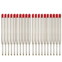 5/10/20Pcs Ballpoint Pen Refill For Parker Pens Medium Point L:3.9 In Black Ink Rods Refill Writing Office Stationery Supplies