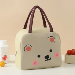 Cartoon Lunch Bag Portable Cute Pet Lunch Bag Oxford Cloth Thickened Insulation Bag Fresh Handheld Ice Pack Lunch Box Bag
