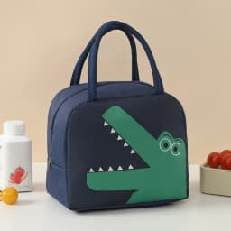 Cartoon Lunch Bag Portable Cute Pet Lunch Bag Oxford Cloth Thickened Insulation Bag Fresh Handheld Ice Pack Lunch Box Bag