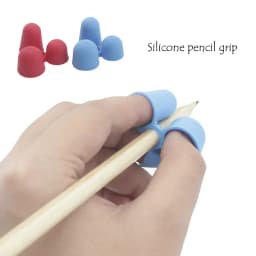 Three Finger Pen Holder Kids Writing Learning Pen Holding Posture Correction Silicone Auxiliary Grip Device for Students
