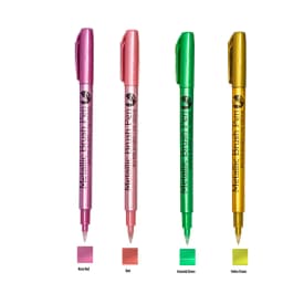 Metallic Markers Pens Color Silver Gold Paint Pens for Black Paper, Glass, Rock Painting, DIY Scrapbook Album