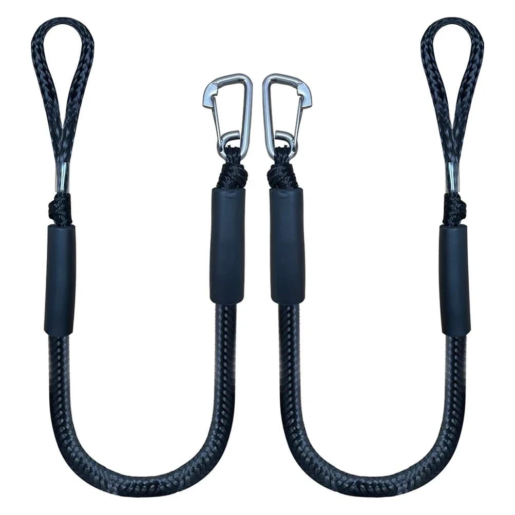 Boat Bungee Dock Lines Cords Docking Rope for Kayak Watercraft SeaDoo Jet Ski Pontoon Canoe Power Boat Mooring Rope Accessories