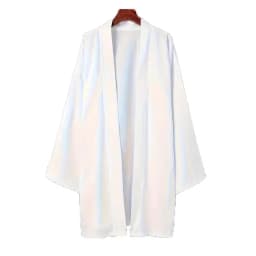 2024 New Men's Long Solid Color Japanese Kimono Poncho Summer Casual Loose Women's Yukata Haori Beach Black Hiyoshi Shirt Jacket