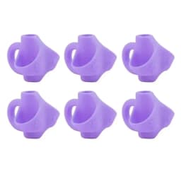 12/6/1Pcs Pencil Silicone Grips Writing Aid Trainer Posture Correction Finger Grip for Kids Children Students School Supplies