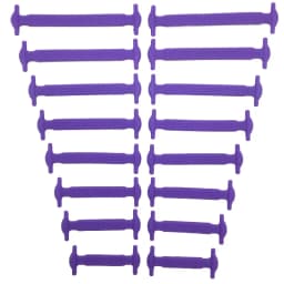 16pcs/lot Silicone Shoelaces No Tie Shoelaces 12 Colors Elastic Lace Shoelace Creative Lazy Silicone Laces Rubber Lace