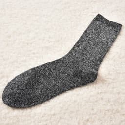 Women's Glitter Tube Gold and Silver Silk Material Socks Christmas Solid color Shiny High elastic Fashionable Summer Sock
