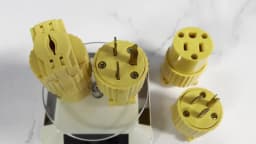 America L5-15R L5-15P 15A US Industry Power Socket Plug Male Female 3 Pole Locked Wiring Connector L6-15R 6-15P Type B Yellow
