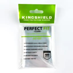 KINGSHIELD 100pcs/lot 64*89mm ClearCard Sleeve Perfect Fit Card Sleeve Card Protector Perfect Size PKM Inner Card Sleeves NO PVC
