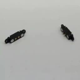 1set 2A DC Magnetic Pogo Pin Connector 2Pin 3Pin 4Pin 5Pin Pogopin Male Female Spacing 2.5/2.80mm Spring Loaded DC Power Socket