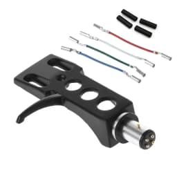 AT3600L Moving Magnetic Cartridge Stylus Aluminium Alloy Headshell Holder Kit For LP Vinyl Record Player Turntable Phonograph