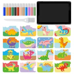 Sand Painting For Kids Colored Sand Painting Kits For Kids 12 Colors Of Sand 16 Peel & Sprinkle Pictures 1 Tray1 Brush Art Tool
