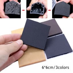 2PCS Rubber Sole Replacement Sheet For Shoes Repair Patch High Heels Sandals Non-Slip Shoe Sole Protector Heel Pads Croppable