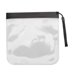 Clear Makeup Bag with Zippers Transparent Makeup Organizer Cosmetic Makeup Bags for Vacation Business Trip Airport Toiletry Bag