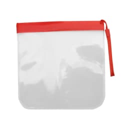 Clear Makeup Bag with Zippers Transparent Makeup Organizer Cosmetic Makeup Bags for Vacation Business Trip Airport Toiletry Bag