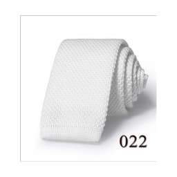 Fashion Men's Solid Colourful Knitted Ties Normal Classic Narrow Slim Neck Tie Woven Plain Cravate Narrow Neckties Gravatas