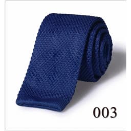 Fashion Men's Solid Colourful Knitted Ties Normal Classic Narrow Slim Neck Tie Woven Plain Cravate Narrow Neckties Gravatas