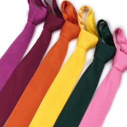 Fashion Men's Solid Colourful Knitted Ties Normal Classic Narrow Slim Neck Tie Woven Plain Cravate Narrow Neckties Gravatas