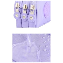 Women Three Layer Wallets Nylon Coin Purse New Korean Large Capacity Portable Oxford Cloth Coin Wallet Waterproof Portable Bag