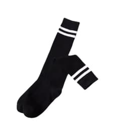 Sports Style Calf Socks Japanese Korean Student JK Stripe College Style Girl Cotton Socks Pile Up Socks Baseball Stockings