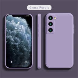 luxury Liquid Silicone Case for Samsung S25 S24 Galaxy S20 S21 S22 S23 FE Plus Note10 20 A52 A31 A41 A71 A51 A72 A70 A50 Coque