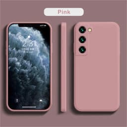 luxury Liquid Silicone Case for Samsung S25 S24 Galaxy S20 S21 S22 S23 FE Plus Note10 20 A52 A31 A41 A71 A51 A72 A70 A50 Coque
