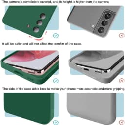 luxury Liquid Silicone Case for Samsung S25 S24 Galaxy S20 S21 S22 S23 FE Plus Note10 20 A52 A31 A41 A71 A51 A72 A70 A50 Coque