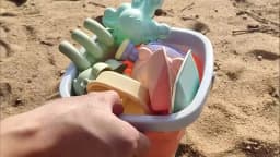 11/5/1 PCS Beach Sand Play Water Set Folding Bucket Summer Toys for Children Kids Outdoor Game Sandbox Accessories Color Random
