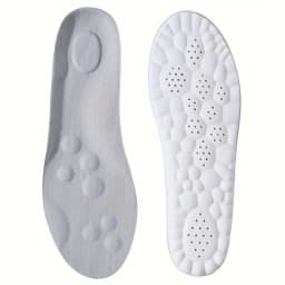 1Pair/2Pairs/4Pairs High Elasticity Latex Sport Insoles Soft Shoe Pads Arch Support Orthotic Insoles Breathable Deodorant Insole